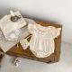 Baby Girls Cotton Jumpsuit Full Moon Romper