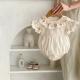 Baby Girls Cotton Jumpsuit Full Moon Romper