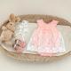 Baby Bodysuit Embroidered Soft Veil Jumpsuit