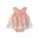 Baby Bodysuit Embroidered Soft Veil Jumpsuit