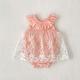 Baby Bodysuit Embroidered Soft Veil Jumpsuit