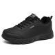 Artificial Leather Cotton Fur Mens Leather Casual Sneaker Warm Shoes