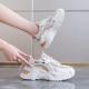 Womens Fashionable Breathable Mesh All-Match Platform Sports Shoes