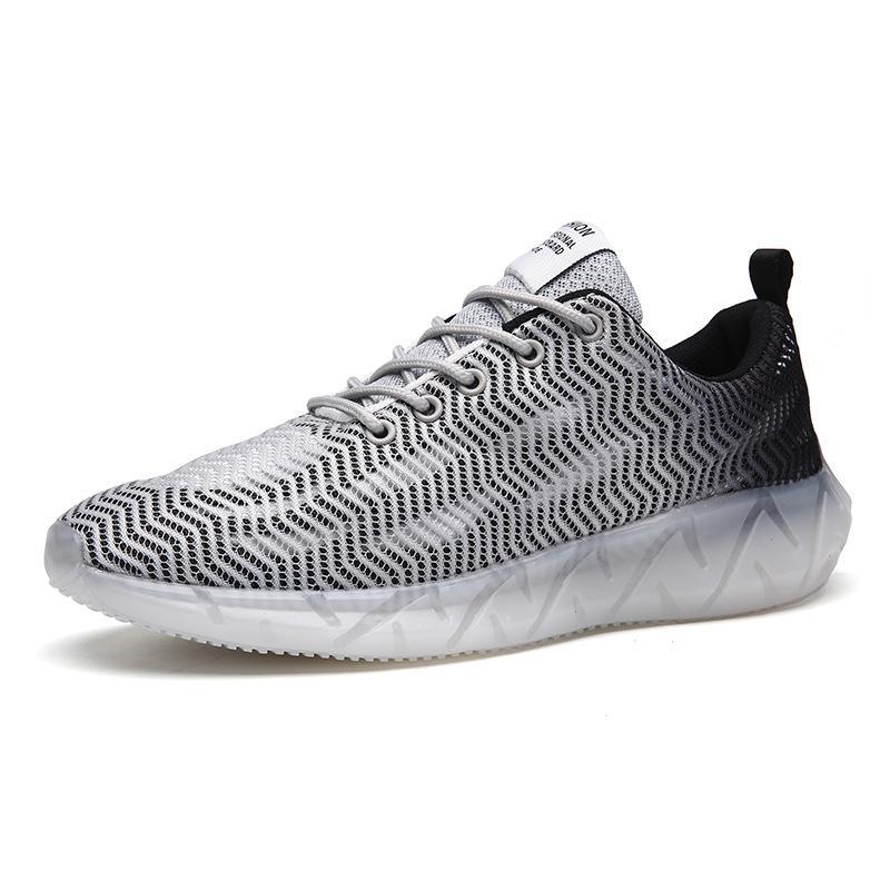 Running Shoes Trend Mesh Student Shoes Mens Sports Single Shoes Youth Trendy Shoes Wholesale