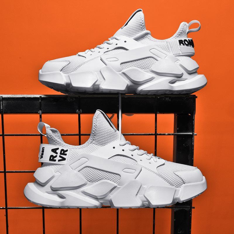 Sports Running Shoes White Shoes Mens Summer Breathable Mens Shoes
