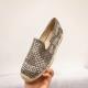 Womens Thick-soled All-match Lazy One-step Rhinestone Fashion Casual Shoes