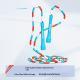 Multi-color PP Beaded Jump Rope For Adults And Children