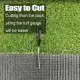 6.5ft X 15ft Artificial Turf 0.8 Mat With Drainage Holes. Fake Grass With Rubber Backing, Economical And Ideal For Indoor & Outdoor Pet Areas, Garden, Lawn, Patio & Balcony Decor