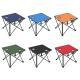 1Pc 2Pc Options Foldable Camping Table Portable Picnic Table Lightweight Travel Desk With 2 Cup Holders Carrying Bag Color Options Black Orange Green Red Blue Navy Blue