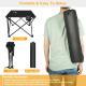 1Pc 2Pc Options Foldable Camping Table Portable Picnic Table Lightweight Travel Desk With 2 Cup Holders Carrying Bag Color Options Black Orange Green Red Blue Navy Blue