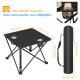 1Pc 2Pc Options Foldable Camping Table Portable Picnic Table Lightweight Travel Desk With 2 Cup Holders Carrying Bag Color Options Black Orange Green Red Blue Navy Blue