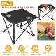 1Pc 2Pc Options Foldable Camping Table Portable Picnic Table Lightweight Travel Desk With 2 Cup Holders Carrying Bag Color Options Black Orange Green Red Blue Navy Blue