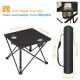 1Pc-2Pcs Options - Foldable Camping Table Portable Picnic Table Lightweight Travel Desk With 2 Cup Holders Carrying Bag
