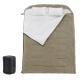 Adult Double Warm Sleeping Bag With Pillow, Lightweight, Portable And Compact Double Sleeping Bag