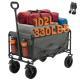 Foldable Trolley, With Wheels, Foldable, Large Capacity, 330 Pounds, Multi-functional Trolley, Heavy-duty Design, With Elastic Handles