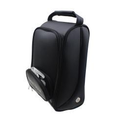 Golf Shoe Bag For Men PU Dust-Proof Storage Organizer Zippered Bag Dust-Proof Storage Organizer For Outdoor Travel Holiday