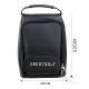 Golf Shoe Bag For Men PU Dust-Proof Storage Organizer Zippered Bag Dust-Proof Storage Organizer For Outdoor Travel Holiday