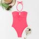 Sexy Slim-fit Hollow-out Halter Swimsuit