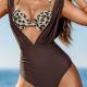 2026 Two-Piece Swimsuit Womens Deep V-Neck Beach