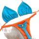 Womens Fresh-Style Printed Bikini Swimsuit