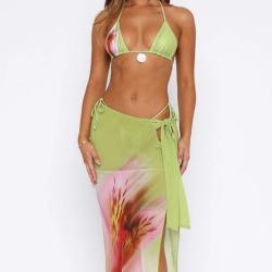 Bikini Hot Spring Swimsuit Three-piece Set