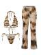 Bikini Hot Spring Swimsuit Three-piece Set