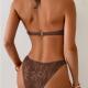 Three-piece Special Fabric Sexy Two-piece Bikini Swimsuit