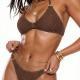 Three-piece Special Fabric Sexy Two-piece Bikini Swimsuit