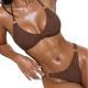 Three-piece Special Fabric Sexy Two-piece Bikini Swimsuit