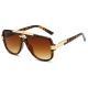 Square Retro Square Sunglasses Fashion Metal Sunglasses