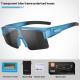 Bicycle Color Changing Glasses Large Frame Myopia