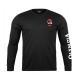 Mens Autumn Cotton Bottoming Shirt Gym Running Training Clothes