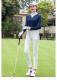 Golf Womens Long-sleeved T-shirt Stand-up Collar Sunscreen Korean Version Of Slim Sports
