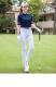 Golf Womens Long-sleeved T-shirt Stand-up Collar Sunscreen Korean Version Of Slim Sports