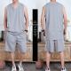 Casual Wear Sleeveless Thin Vest Running Wear Shorts Sportswear