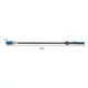 Portable Fiberglass Golf Swing Stick, Improve Grip & Shot Accuracy Golf Warm-Up Tool For Beginners & Pros-Blue