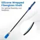 Portable Fiberglass Golf Swing Stick, Improve Grip & Shot Accuracy Golf Warm-Up Tool For Beginners & Pros-Blue