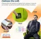 Alpcour Heated Reclining Stadium Seat For Bleachers With Back Support