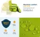 Alpcour Heated Reclining Stadium Seat For Bleachers With Back Support