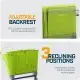 Alpcour Folding Reclining Stadium Seat With Back Support For Bleachers