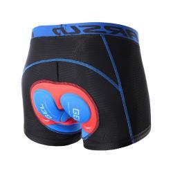Cycling Mens Summer Cycling Pants Thick Silicone Cushion Breathable Quick-drying High Elastic