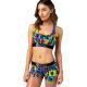 Trade Womens Clothing Amazon Europe And The United States Hot Style Personality Self-Cultivation Fashion Cartoon Printing Two-Piece Suit
