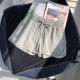 Womens High Waist Elastic Waist Sports Shorts