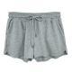 Womens High Waist Elastic Waist Sports Shorts