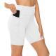 Stitching fitness five-point shorts