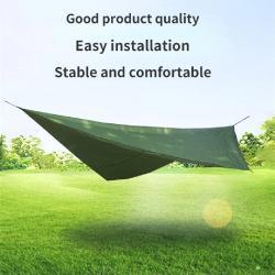 Waterproof Anti-mosquito Sunshade Mosquito Net Hammock Package Outdoor Camping Aerial Swing Hammock 270270 Canopy
