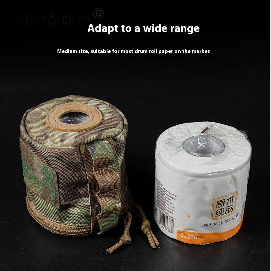 Outdoor Camping Tissue Storage Hiking Backpack Waist Hanging Ditty Bag