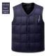 Mens Down Vest Plus-sized Duck Down Vest Warm Autumn And Winter