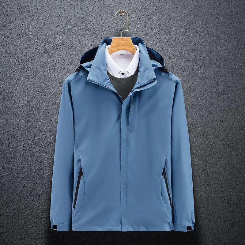 Single Mens Assault Jacket Outdoor Sports Waterproof Mountaineering Suit Trench Coat