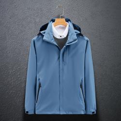 Single Mens Assault Jacket Outdoor Sports Waterproof Mountaineering Suit Trench Coat